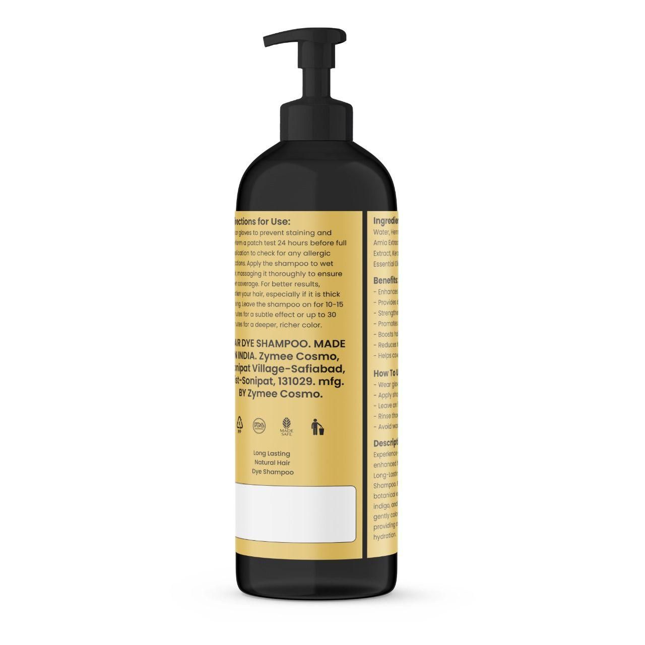 Long Lasting Natural Hair Dye Shampoo 100ML (Pack of 2)