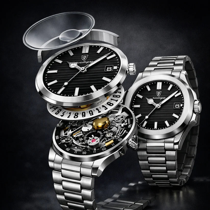 Luxury Stainless Steel Watch