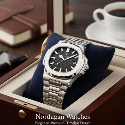 Luxury Stainless Steel Watch